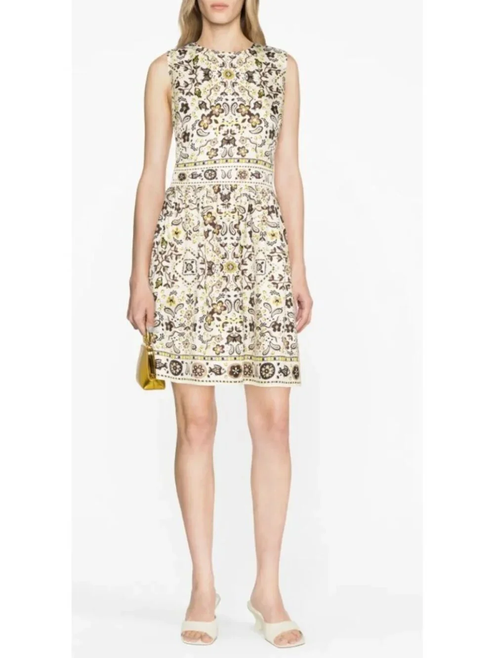 Tory Burch Pisces Dream Print Silk Mini Dress Size 6